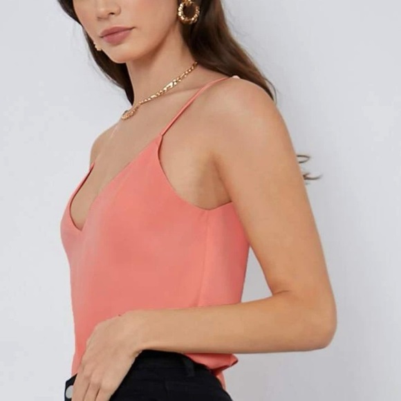 $13 each! 3 xs camis black, ivory, watermelon - Picture 5 of 9